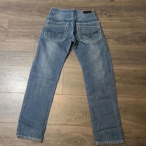 Mens Jeanstation Jeans Straight Leg Denim Mens